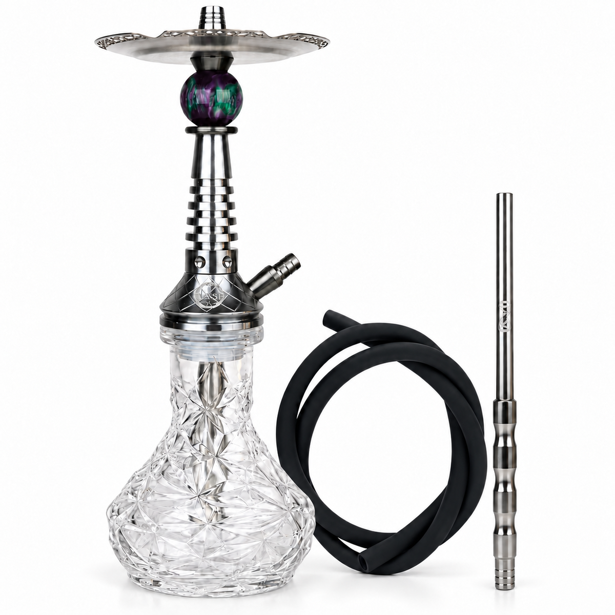 Cachimba Mini Cosmos Júpiter con fondo blanco